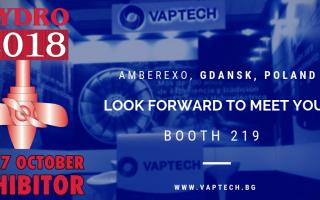 VAPTECH AT HYDRO 2018 EXHIBITION