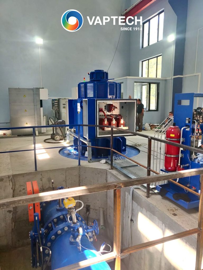 Successful Testing & Commissioning of VAPTECH’s Hydropower Project in the Caucasus region!