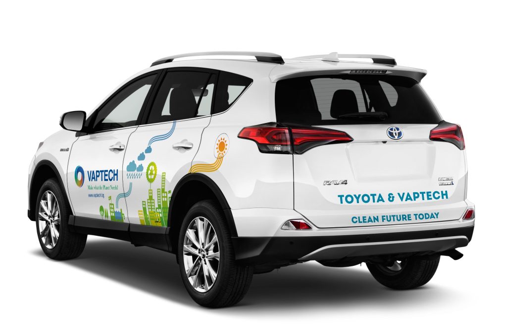 Toyota and Vaptech – Continuous partnership for a Clean future!