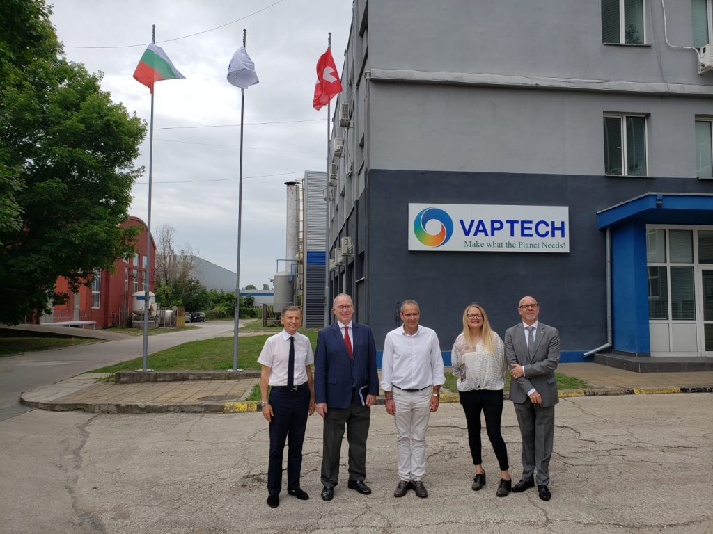 VAPTECH was honored to welcome the Ambassador and Deputy Ambassador of Switzerland!