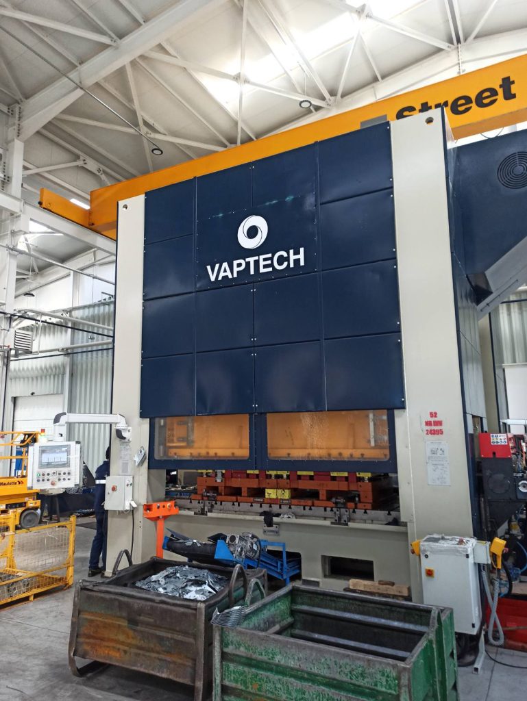 VAPTECH Delivers & Installs Two 500T Mechanical H-Frame Press Solutions