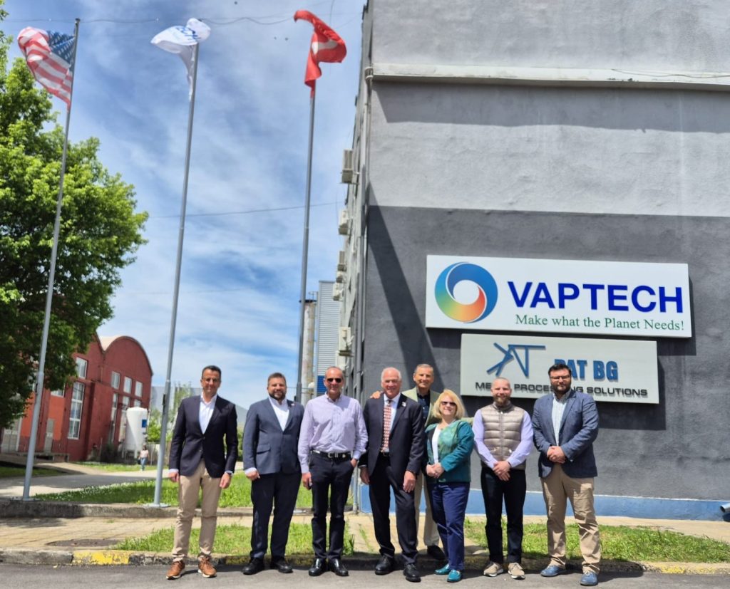 Welcoming representatives from the U.S. Embassy at our manufacturing facility in Pleven, Bulgaria – 19.05.2026